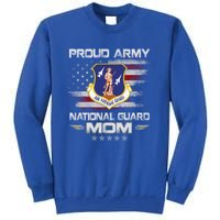 Proud Army National Guard Mom Veteran Flag Military Vintage Gift Sweatshirt