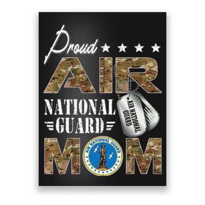 Proud Air National Guard Mom Air National Guard Mom Poster