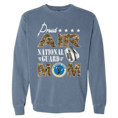 Proud Air National Guard Mom Air National Guard Mom Garment-Dyed Sweatshirt