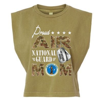 Proud Air National Guard Mom Air National Guard Mom Garment-Dyed Women's Muscle Tee