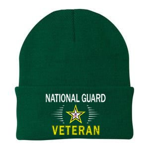 Proud Army National Guard Veteran Knit Cap Winter Beanie