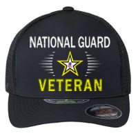 Proud Army National Guard Veteran Flexfit Unipanel Trucker Cap