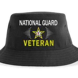 Proud Army National Guard Veteran Sustainable Bucket Hat