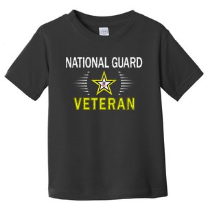 Proud Army National Guard Veteran Toddler T-Shirt