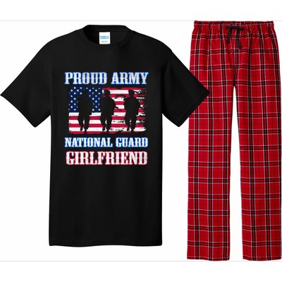 Proud Army National Guard Friend Vintage Military Army Funny Gift Pajama Set