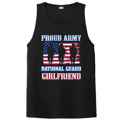 Proud Army National Guard Friend Vintage Military Army Funny Gift PosiCharge Competitor Tank