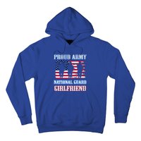 Proud Army National Guard Friend Vintage Military Army Funny Gift Hoodie