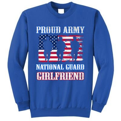 Proud Army National Guard Friend Vintage Military Army Funny Gift Sweatshirt