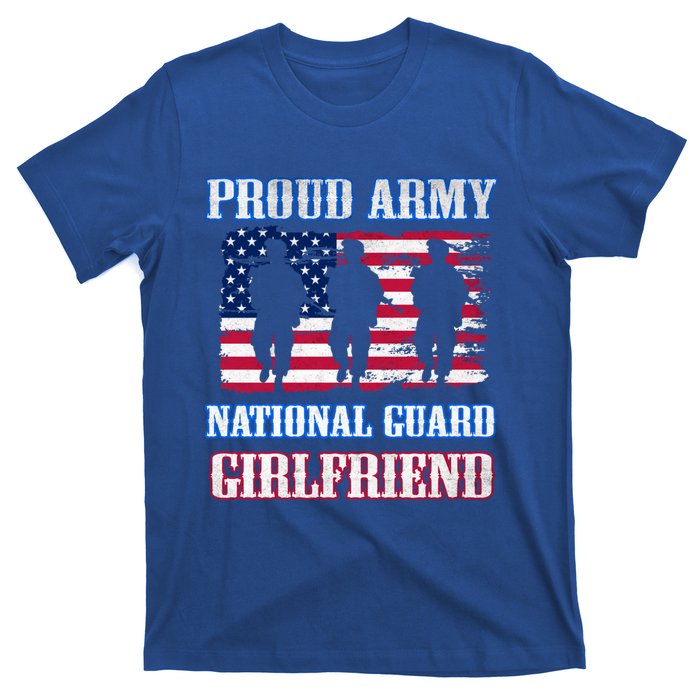 Proud Army National Guard Friend Vintage Military Army Funny Gift T-Shirt