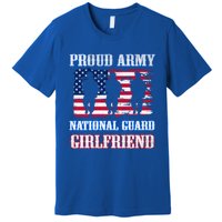 Proud Army National Guard Friend Vintage Military Army Funny Gift Premium T-Shirt