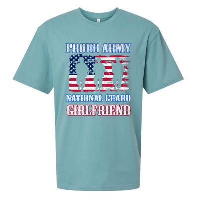 Proud Army National Guard Friend Vintage Military Army Funny Gift Sueded Cloud Jersey T-Shirt