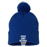 Proud Army National Guard Mom Gift Pom Pom 12in Knit Beanie