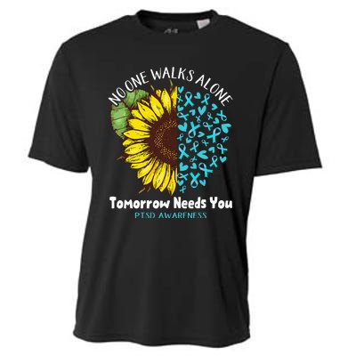 PTSD Awareness NO ONE WALKS ALONE TOMORROW NEEDS YOU Cooling Performance Crew T-Shirt