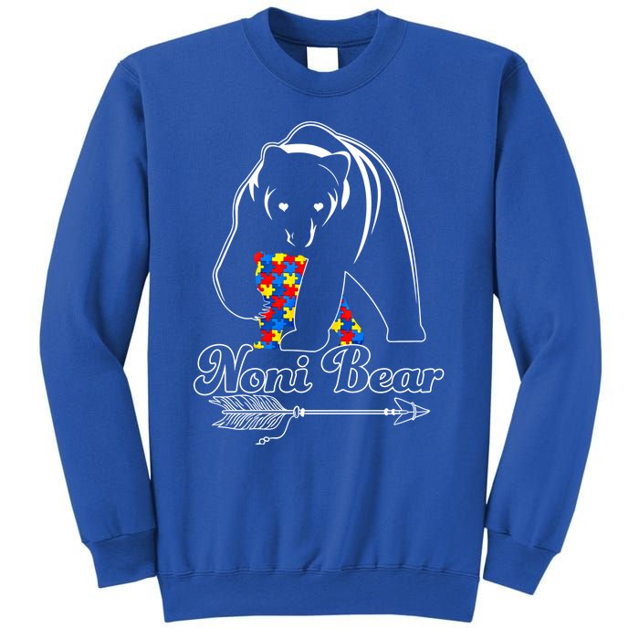 Proud Autism Noni Bear Autism Awareness Autistic Support Gift Sweatshirt