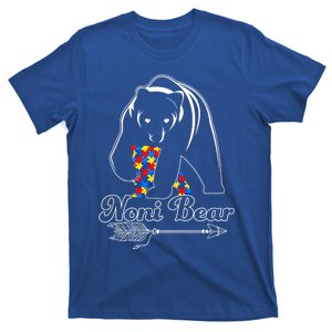 Proud Autism Noni Bear Autism Awareness Autistic Support Gift T-Shirt