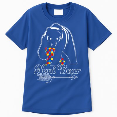 Proud Autism Noni Bear Autism Awareness Autistic Support Gift Tall T-Shirt