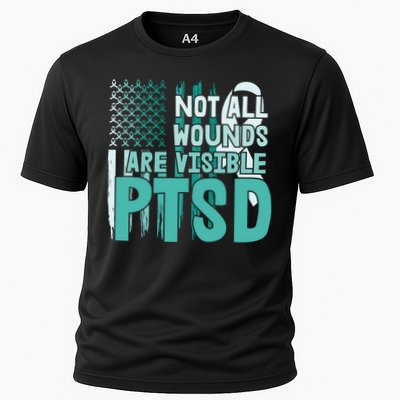 PTSD Awareness Not All Wounds Are Visible Performance Shirt