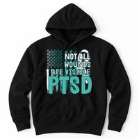 PTSD Awareness Not All Wounds Are Visible Hoodie