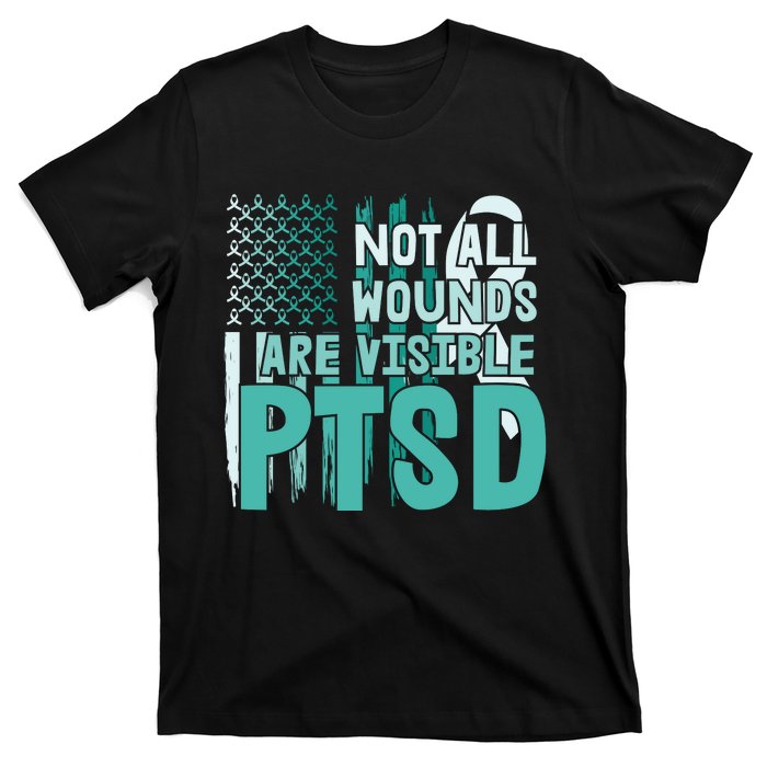 PTSD Awareness Not All Wounds Are Visible T-Shirt