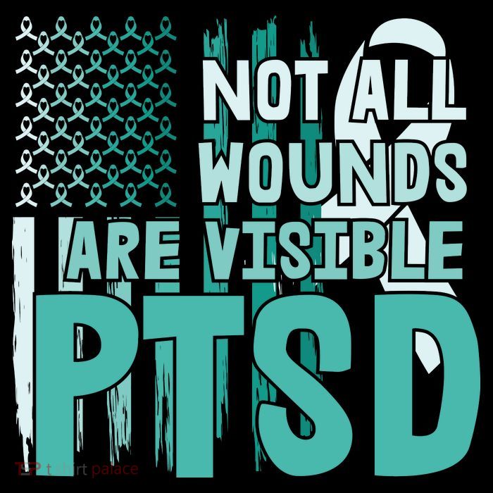 PTSD Awareness Not All Wounds Are Visible T-Shirt