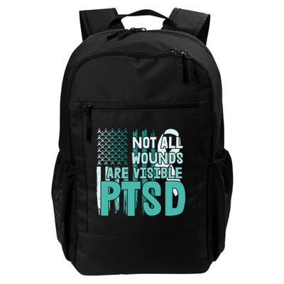PTSD Awareness Not All Wounds Are Visible Backpack
