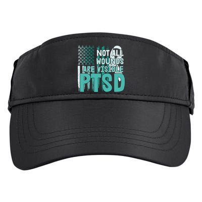 PTSD Awareness Not All Wounds Are Visible Adult Drive Performance Visor