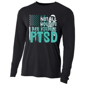 PTSD Awareness Not All Wounds Are Visible Cooling Performance Long Sleeve Crew