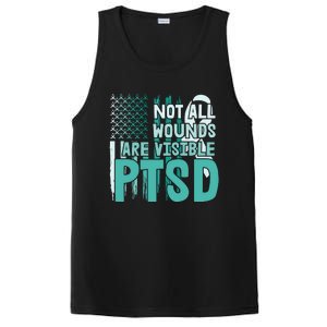 PTSD Awareness Not All Wounds Are Visible PosiCharge Competitor Tank