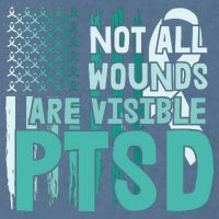 PTSD Awareness Not All Wounds Are Visible Garment-Dyed Sweatshirt