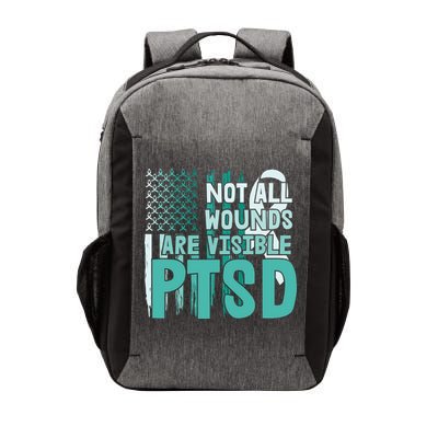 PTSD Awareness Not All Wounds Are Visible Vector Backpack