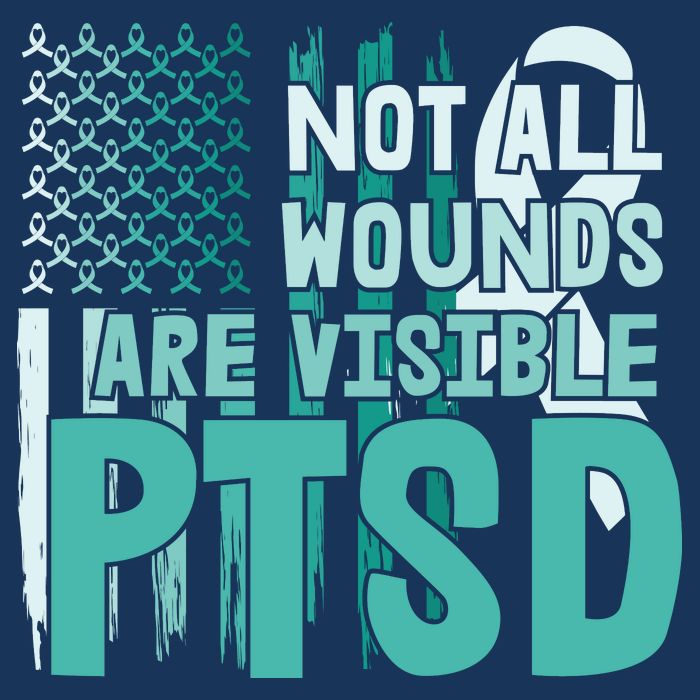 PTSD Awareness Not All Wounds Are Visible Infant Baby Jersey Bodysuit