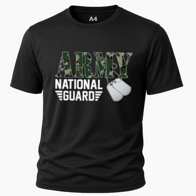 Proud Army National Guard Military Family Veteran Army Performance Shirt