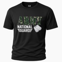 Proud Army National Guard Military Family Veteran Army Cooling Performance Crew T-Shirt