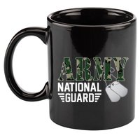 Proud Army National Guard Military Family Veteran Army 11oz C Handle Ceramic Mug