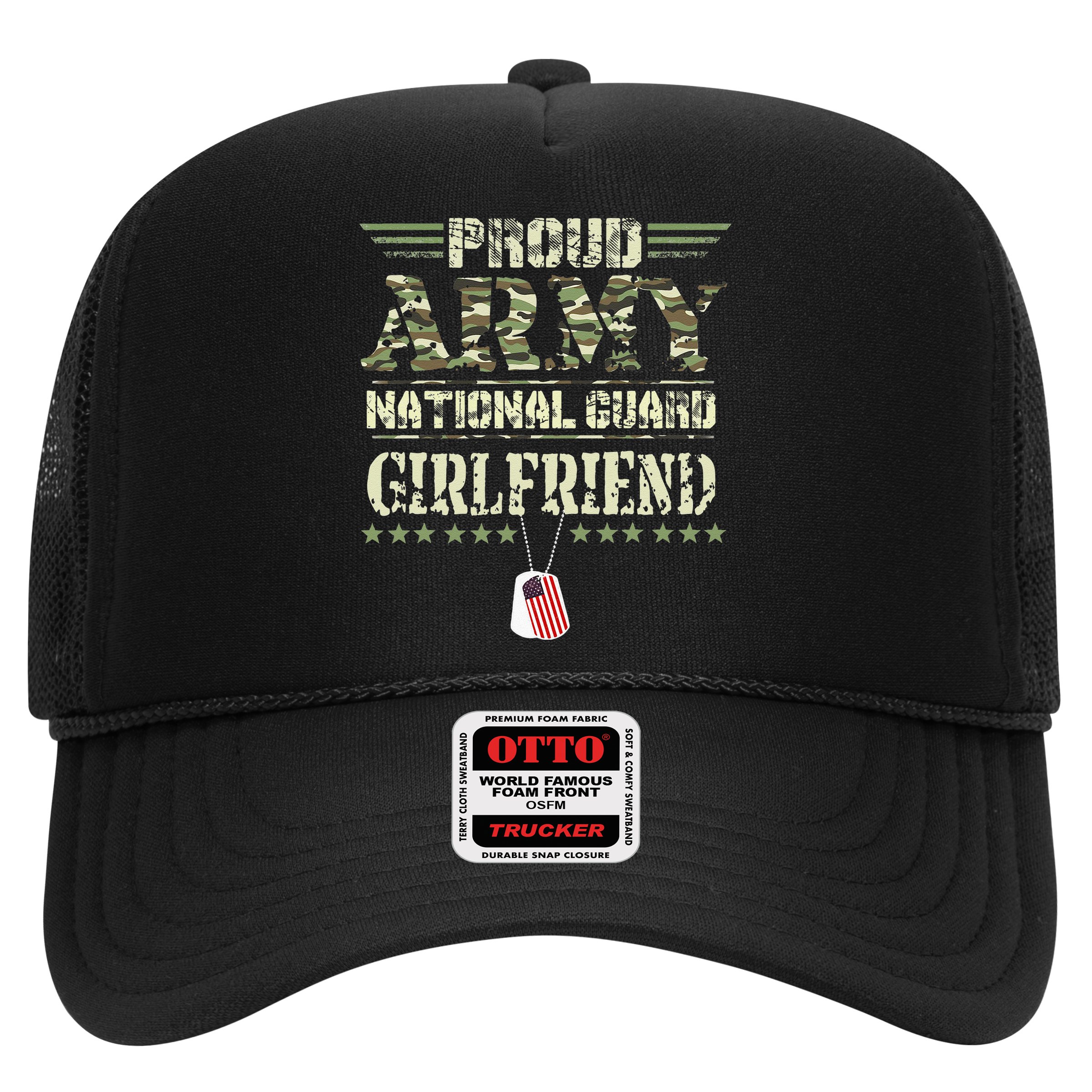 Proud Army National Guard Girlfriend USA Military Veteran Hat