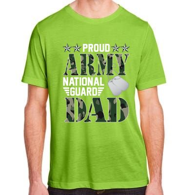 Proud Army National Guard Dad Military Family Veteran Cute Gift Adult ChromaSoft Performance T-Shirt