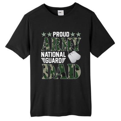 Proud Army National Guard Dad Military Family Veteran Cute Gift Tall Fusion ChromaSoft Performance T-Shirt