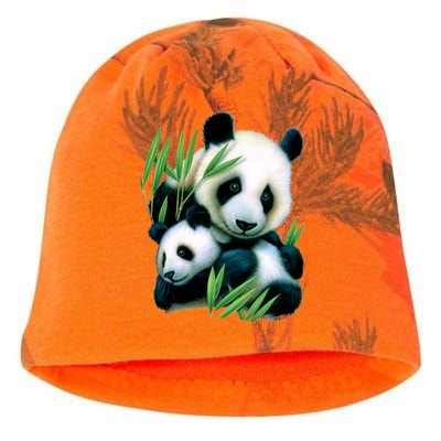 Panda and Cub Kati - Camo Knit Beanie