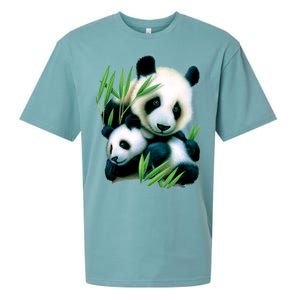 Panda and Cub Sueded Cloud Jersey T-Shirt