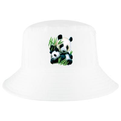 Panda and Cub Cool Comfort Performance Bucket Hat