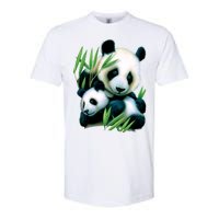 Panda and Cub Softstyle CVC T-Shirt