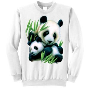 Panda and Cub Sweatshirt