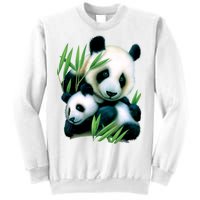 Panda and Cub Sweatshirt