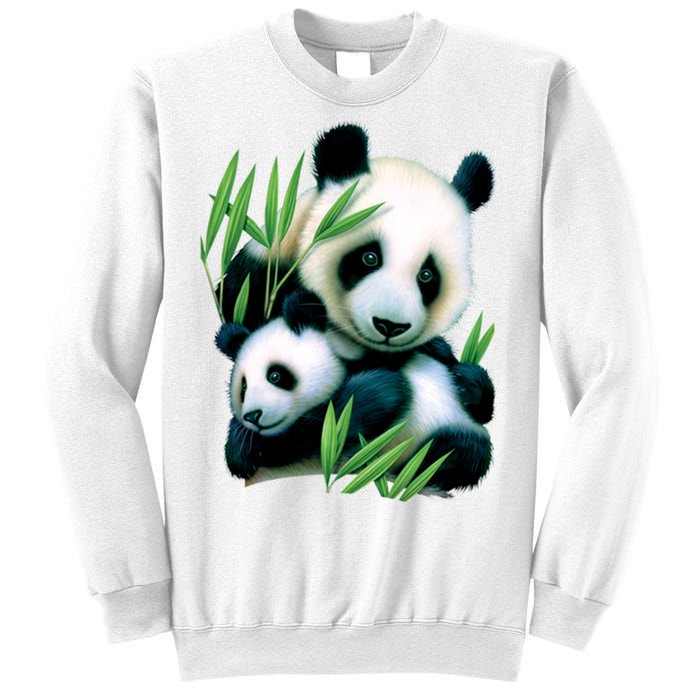 Panda and Cub Sweatshirt