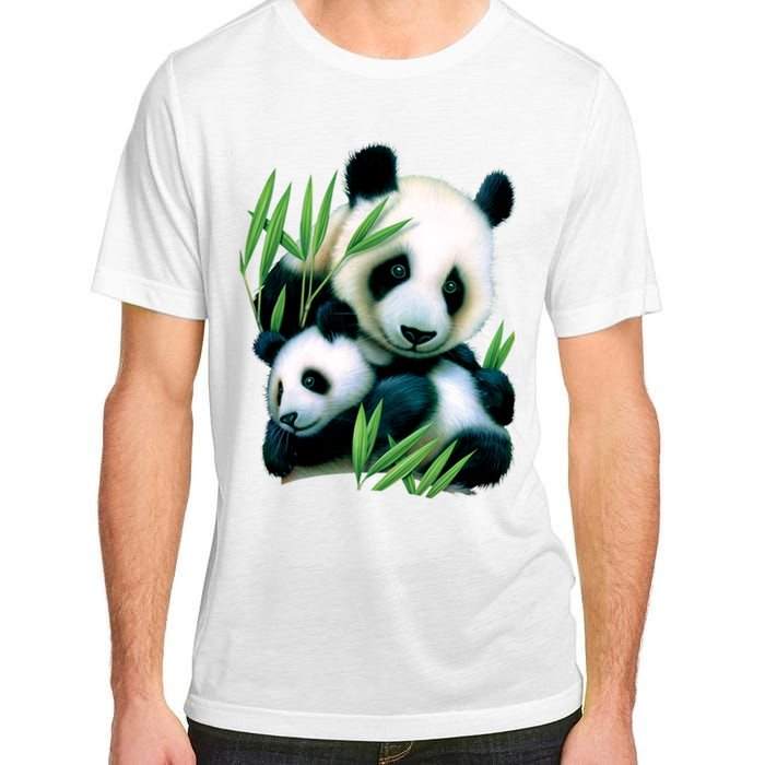 Panda and Cub Adult ChromaSoft Performance T-Shirt