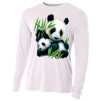 Panda and Cub Cooling Performance Long Sleeve Crew