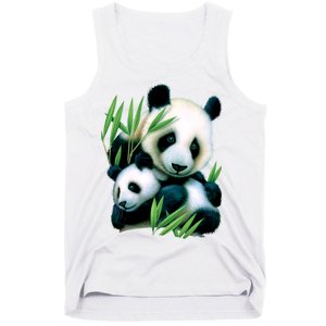 Panda and Cub Tank Top