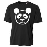 Panda Bear Face Silhouette  Cooling Performance Crew T-Shirt