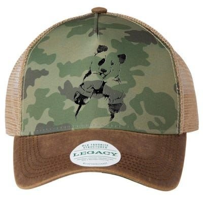 Panda Boxing Vintage Legacy Tie Dye Trucker Hat