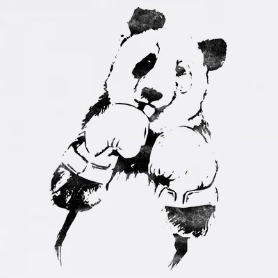 Panda Boxing Vintage T-Shirt